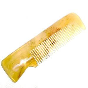 Offre Spéciale peigne en corne de boeuf traditionnel écologique fait à la main durable naturel Anti-Fizz pour les salons Spas soins personnels - Product Image 5
