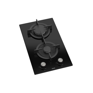 Cocina de Gas de Doble Quemador Ferre con Encendido Electrónico y Superficie de Vidrio para Uso Doméstico - Product Image 1