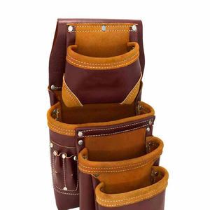 New Arrival High Quality Leather Tool Bag For Worker Custom Color And Design Leather Tool Bag for Sale - Product Image 3