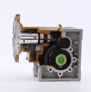 Hipoide aleación de aluminio Micro Drive precios Bkm serie relación gusano eje en línea engranaje transmisión Motor generador caja de cambios