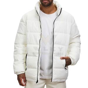 Chaqueta de Invierno Acolchada con Capucha Personalizada de Alta Calidad para Hombre, con Cuello Alto, Mejor Precio al por Mayor, Estilo Urbano, MOQ Bajo - Product Image 1