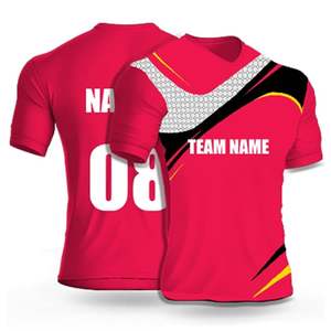 เสื้อยืดเสื้อโปโลสำหรับผู้ชายเสื้อคริกเก็ตพิมพ์ลายซับลิเมต - Product Image 3