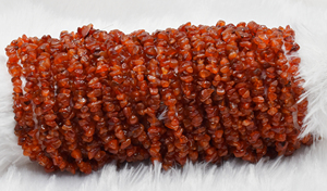 Natural Premium Quality Carnelian Irregular Shape Chip <b>Beads</b> for Jewelry Healing <b>Meditation</b> - Product Image 6