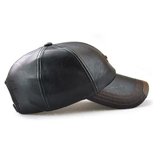 Gran oferta, sombrero de camionero informal para exteriores de algodón 100%, cuero PU de 5 paneles con parche de logotipo personalizado bordado en 3D para rendimiento de ciclismo - Product Image 3