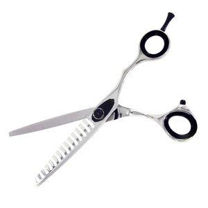 El mejor modelo de tijeras japonesas de corte de peluquero de acero inoxidable, punta roma, peluquería de salón afilada, embalaje personalizado OEM, toda la belleza - Product Image 1