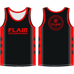 เสื้อกล้ามผู้ชายแห้งเร็วเสื้อผ้าฟิตเนสสีตามสั่งสำหรับสตรีทผ้าถักแบบถักไซส์พิเศษ - Product Image 2