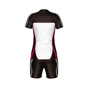 Conceptions d'uniformes de volley-ball personnalisés de haute qualité, vente en gros d'uniformes de volley-ball bon marché pour les femmes - Product Image 2