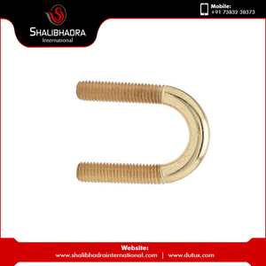 Pernos en U de Latón Cromado Suministrados de Fábrica M10 – Tuerca Hexagonal de 20 mm, Estándar ISO, Rosca M3/M4 - Product Image 2