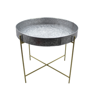 Table ronde décorative en fer pour la décoration extérieure et intérieure de la maison Table ronde Table d'appoint au design de luxe - Product Image 6