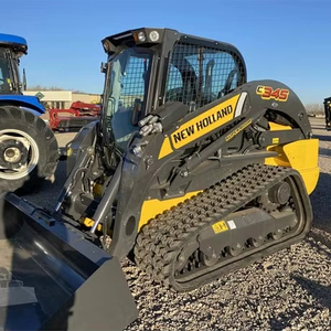 Holland C345 Mini Skid Steer Loader 0.5m3 Bucket utilisé pour l'agriculture Construction Work Caractéristiques Boîte de vitesses Pompe Moteur Moteur Roulement - Product Image 1