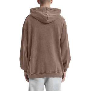 OEM Service <b>Trendy</b> Custom Hot Selling Men Clothing Plus Size Over Size Acid Wash <b>Hoodie</b> Cotton Thermal Style Acid Wash <b>Hoodie</b> - Product Image 2