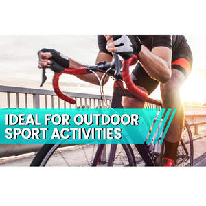 Buen diseño Levantamiento de pesas Transpirable Antideslizante Guantes de medio dedo Durable Mano Ciclismo Fitness Guantes de gimnasio de protección - Product Image 2