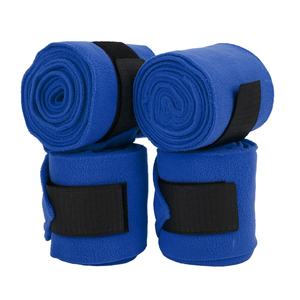 Bandage molletonné pour jambes, couleurs au choix, taille de cheval, sac en plastique de couleur bleue, doux et polaire - Product Image 5