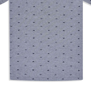 100% High Quality Cotton Eco-Friendly Solid Pattern <b>Navy</b> Printed <b>Fleece</b> for Shirt Fabric <b>Men's</b> Casual Plain Dyed Custom Logo - Product Image 6