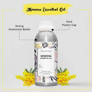 Loción Corporal 100% Pura de Aceite Esencial de Mimosa, Hidratante, Iluminadora, Reafirmante y Nutritiva, con Ingredientes Herbales y Florales, Muestra Gratis - Product Image 2