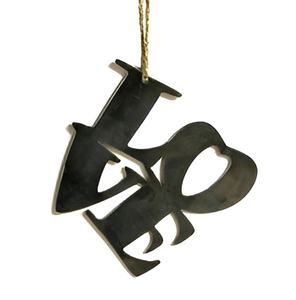 Adornos navideños de hierro decorativos modernos de alta calidad elegantes para árbol de Navidad colgantes de Navidad colores y formas personalizados - Product Image 3