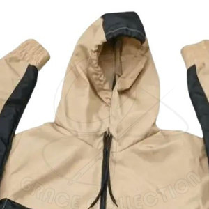 Conjuntos cortavientos de moda para hombre, ropa con capucha de poliéster/algodón personalizable para chándal de moda de invierno - Product Image 4