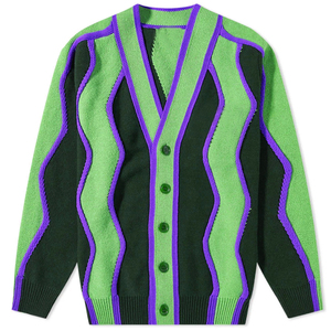 Suéter Casual de Primavera para Hombre y Mujer, con Logotipo Personalizado, Estilo Chevron en Zigzag, Suéter de Punto para Fraternidad o Hermandad Universitaria - Product Image 1