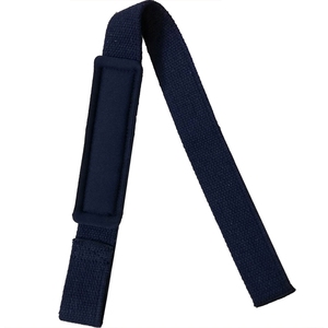 Support de poignet pour la musculation, la traction, le soulevé de terre, en néoprène rembourré en coton, réglable, respirant, robuste et personnalisé - Product Image 3