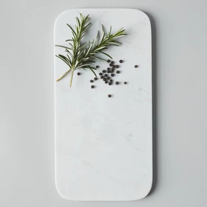 Planche à découper en marbre poli pour un entretien facile et une expérience de découpe fluide en cuisine - Product Image 1