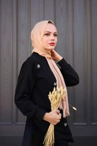 Châle en coton de haute qualité pour femmes, hijab, écharpe islamique traditionnelle pour femmes musulmanes adultes, printemps, anti-transpiration, super léger - Product Image 3