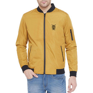 Chaqueta de Invierno Impermeable para Hombre, 100% Poliéster, Diseño Nuevo, Logotipo Personalizado, Chaqueta Bomber - Product Image 4