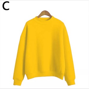 ผู้ผลิต OEM เสื้อสเวตเชิ้ตคอกลมคุณภาพสูง ปักโลโก้ 3 มิติ ด้านหน้า ผ้าโพลีเอสเตอร์/คอตตอนฟลีซ สไตล์ลำลอง สตรีทแวร์ - Product Image 4