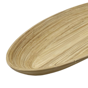 Cuenco de barco de bambú hilado de nuevo diseño, cuenco de servicio hecho a mano, utensilios de cocina para fiestas, venta al por mayor de fábrica de Vietnam - Product Image 3