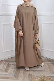 Venta caliente tradicional islámico para Jilbab Color sólido modesto vestido de baile para mujeres Khimar ropa musulmana cintura Natural - Product Image 5