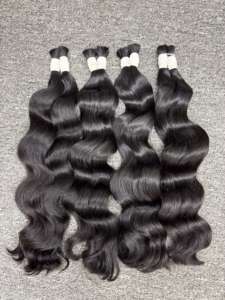 Lujo 100% cabello a granel sin procesar suave crudo vietnamita camboyano doble dibujado vendedores de cabello Natural ondulado paquetes de cabello humano - Product Image 2