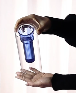 ที่ใส่ต้นไม้แก้วแบบเรียบง่ายทันสมัยสำหรับงานแต่งงานดีไซน์แจกันแบบตั้งโต๊ะใช้งานได้ - Product Image 4