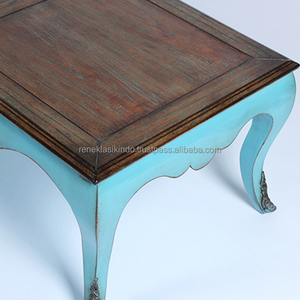 Mesa de Comedor Número 7305, Tamaño 110x55x40, Fabricada con Madera de Caoba Antigua de Alta Calidad, Precio Económico - Product Image 4