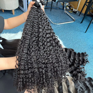 100% extensions de cheveux Remy humains Super Double Drawn Tape Style Deep Curly Natural Wave Skin Weft - Product Image 1