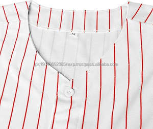 Camisetas de béisbol con botones personalizables para adultos, diseño único, características transpirables, ropa de fábrica, ropa de béisbol y softball - Product Image 4