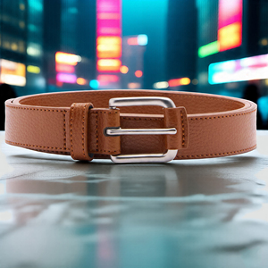 Cinturones de Cuero Genuino de Vaca Dividida para Hombre, Hebilla Reversible de Aleación Personalizada, Novedad - Product Image 4