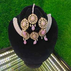 Conjunto de Joyería Afgana Ligera Hecha en Fábrica Profesional, el Mejor Fabricante de Joyería Multicolor para Bodas, Estilo Clásico para Novias - Product Image 3