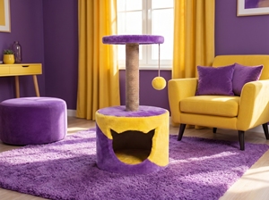 Amistar Honey Den Retreat – Arbre à chat haut de gamme pour toutes les races - Product Image 4