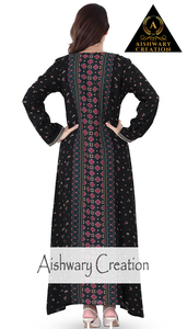 Robe Tunique Midi en Coton Biologique Maillard Design Coupe Ample Évasée à Volants avec Poches Printemps-Été Tenue Décontractée - Product Image 5