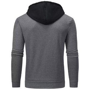 Custom Manufacturers' 100% <b>Wool</b> Fleece Zipper-Up Pullover Hoodie Embroidered Tie-Dyed Solid Color Heavyweight Eco-Friendly - Product Image 2