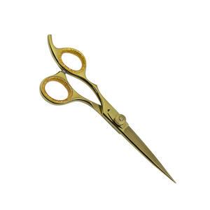 Ciseaux de coupe de cheveux de barbier de haute qualité finition ciseaux de Salon de coiffure de beauté en acier inoxydable polonais avec vis réglable - Product Image 6