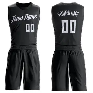 Set uniformi da basket personalizzate con il nome del Logo della squadra maglia da basket personalizzata.