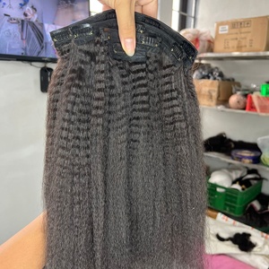 Haute qualité 8-30 pouces # Extensions de cheveux brésiliens vietnamiens Remy à double trame, 100g, sans couture, à clipser, couleur personnalisée, toutes couleurs disponibles - Product Image 6