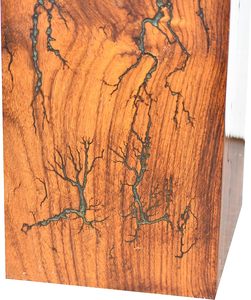 Urne brûlante fractale cendres souvenir résine pour cendres urnes en bois pour cendres humaines urne commémorative pour animaux de compagnie - Product Image 2
