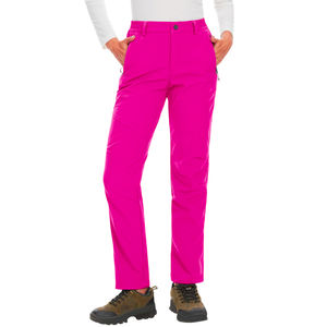 Pantalon softshell femme imperméable respirant pantalon coupe-vent durable élégant en plein air randonnée trekking camping ski - Product Image 1