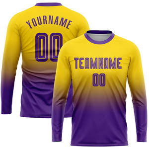 High Quality Custom Team <b>Soccer</b> Kits 220 GSM Polyester Sublimated Football Jerseys OEM Factory - Product Image 3