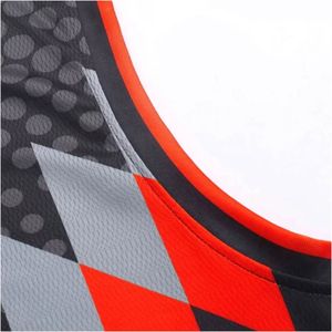 Uniformes de baloncesto sublimados personalizados, ropa deportiva para hombres, camisetas de baloncesto transpirables de secado rápido, venta al por mayor - Product Image 6