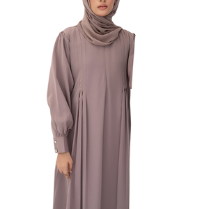 Alta calidad de secado rápido nuevo vestido islámico transpirable señoras Abaya modesto de talla grande fabricante profesional ropa al por mayor - Product Image 3