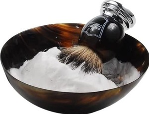 Genuine Buffalo Horn Shaving Bowl Handmade Natural Color BPA Free Polished Lead Free Deep Kitchenware Bowl Premium Gift for Men - Product Image 2