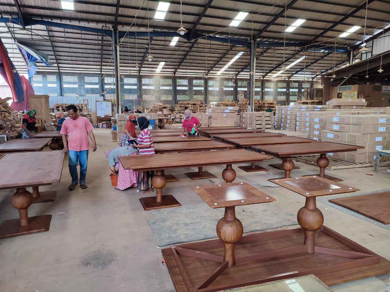 Sustainable Teak Wood A with Waterproof Coating