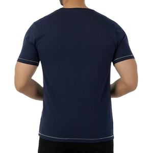 Camiseta Vintage de Punto Elástica Lisa, de Tejido Grueso de 250 g, Ajuste Delgado, Anti-Pilling, Transpirable, Personalizable y en Blanco - Product Image 3